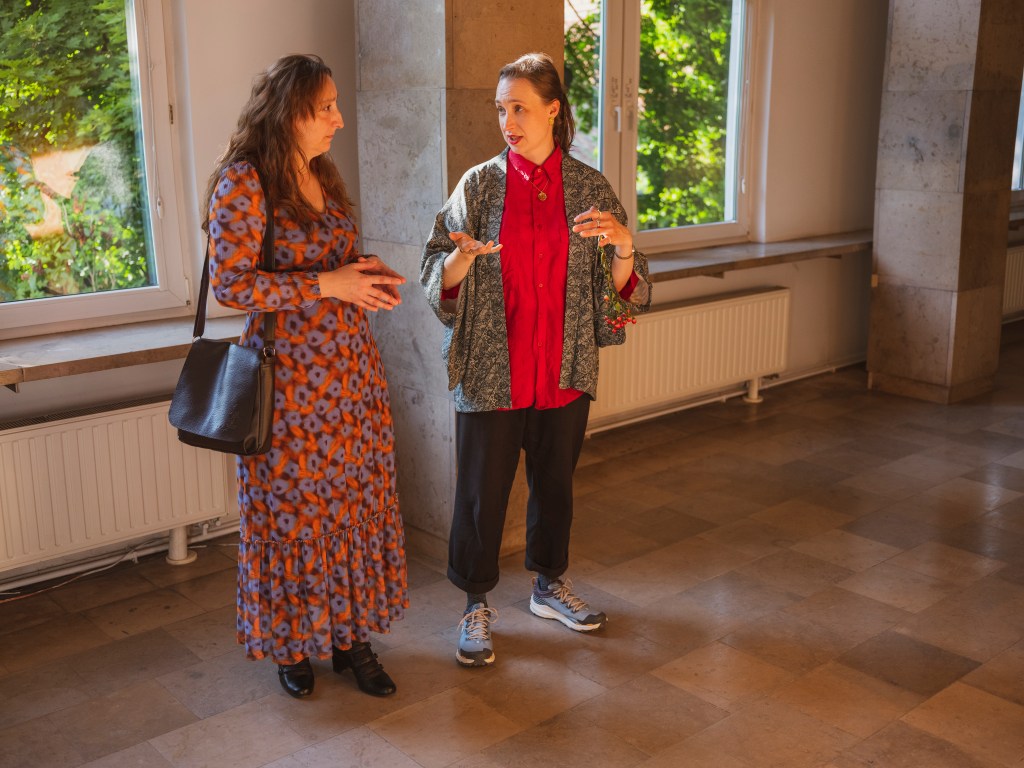 Wernisaż wystawy Alicji Bielawskiej "Powracające punkty w sieci promieni", Muzeum im. Przypkowskich w Jędrzejowie, 14 .06,2025, fot. Leszek Kowalski