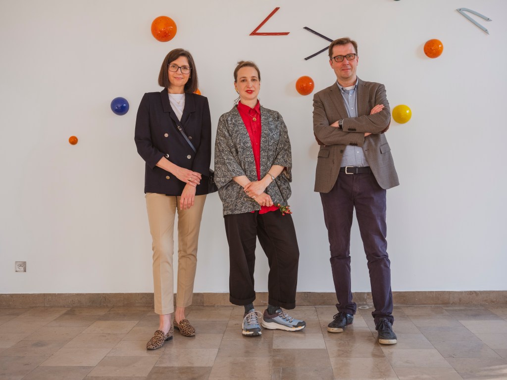 Wernisaż wystawy Alicji Bielawskiej "Powracające punkty w sieci promieni", Muzeum im. Przypkowskich w Jędrzejowie, 14 .06,2025, fot. Leszek Kowalski