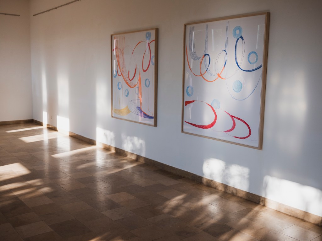 Wernisaż wystawy Alicji Bielawskiej "Powracające punkty w sieci promieni", Muzeum im. Przypkowskich w Jędrzejowie, 14 .06,2025, fot. Leszek Kowalski